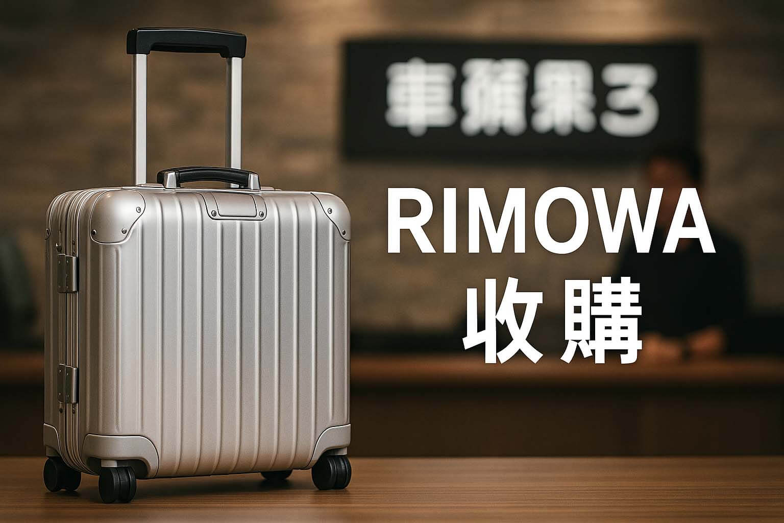 rimowa行李箱 收購｜高雄現場 10 分鐘檢測與現金付款